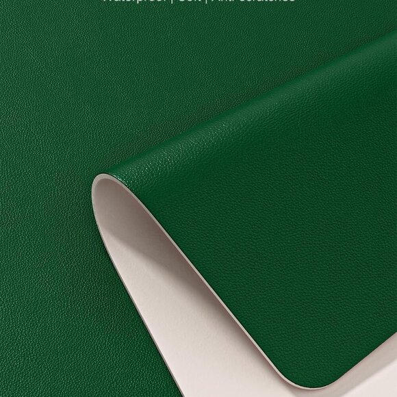 Desk Pad, 23.6" x 13.8" PU Leather Non-Slip Desk Mat Large Mouse Pad for Desktop - Picture 3 of 7